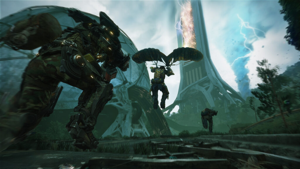 Exoborn Screen Parachute