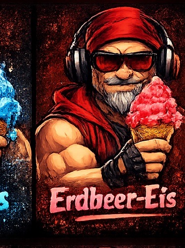OGM Erdbeer-Eis