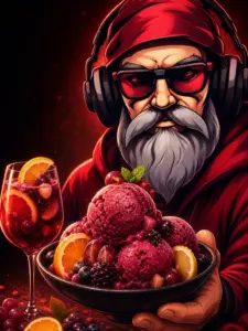 OldGamingMan77 Avatar präsentiert fruchtiges Sangria-Eis mit Zitrusfrüchten