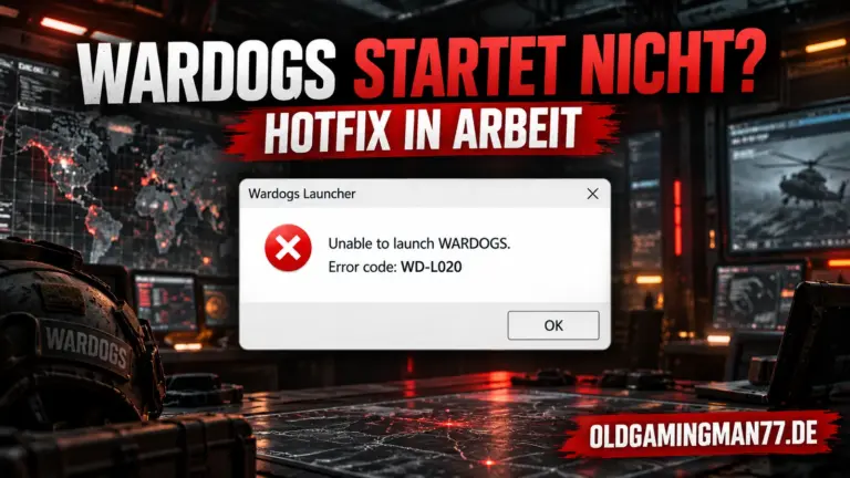 WARDOGS-Fehler WD-L020: Hotfix in Arbeit und Windows-Update KB5124010 als Ursache