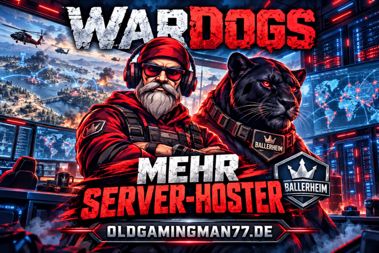 WARDOGS Community-Server mit Panther und OldGamingMan77